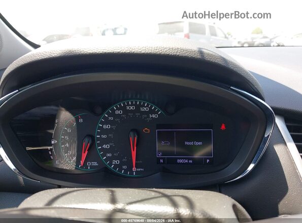 KL7CJLSB8KB940304 2019 CHEVROLET TRAX Black Widok tylnych siedzeń