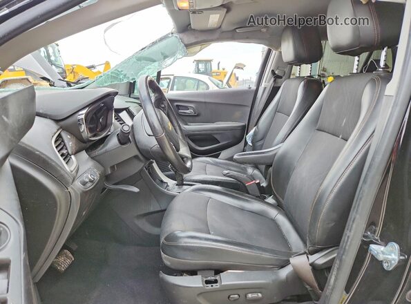 KL7CJLSB8LB069387 2020 CHEVROLET TRAX Black წინა სალონის ხედი