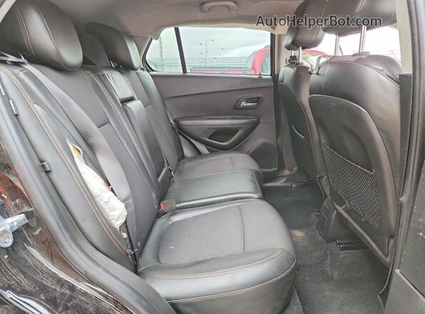KL7CJLSB8LB069387 2020 CHEVROLET TRAX Black უკანა სავარძლების ხედი