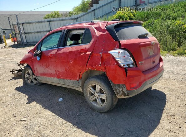 KL7CJLSB8LB336303 2020 CHEVROLET TRAX Red Հետևի ձախ