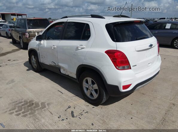 KL7CJLSB8LB337368 2020 CHEVROLET TRAX White უკანა მარცხენა