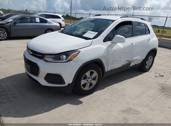 KL7CJLSB8LB337368 2020 CHEVROLET TRAX White წინა მარცხენა ხედი სამი მეოთხედიდან