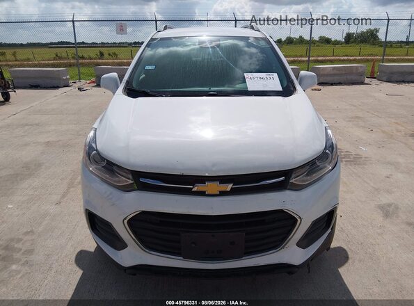 KL7CJLSB8LB337368 2020 CHEVROLET TRAX White ხელსაწყოთა პანელის ხედი