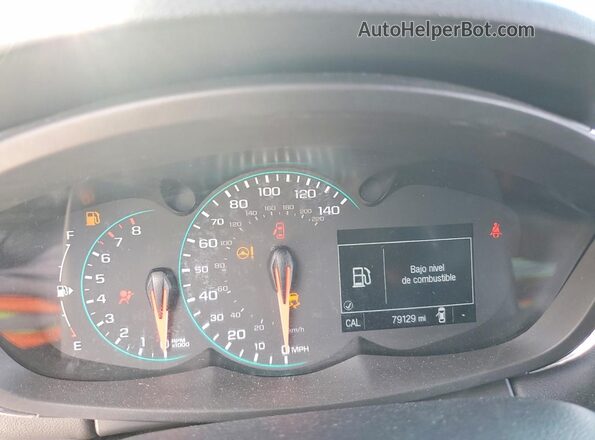 KL7CJLSB8MB336349 2021 CHEVROLET TRAX Black ხელსაწყოთა პანელის ხედი