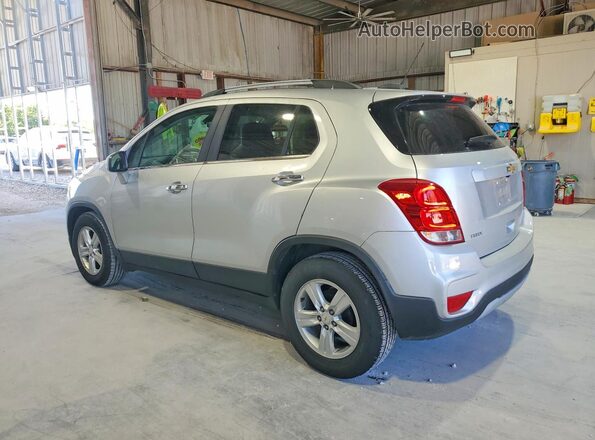 KL7CJLSB9KB777744 2019 CHEVROLET TRAX Silver Հետևի ձախ