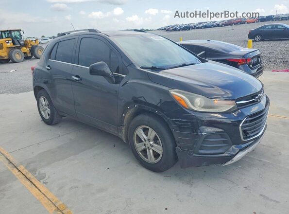 KL7CJLSB9KB954082 2019 CHEVROLET TRAX Черный Передняя правая четверть