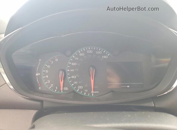 KL7CJLSB9KB954082 2019 CHEVROLET TRAX Черный Вид щитка приборов