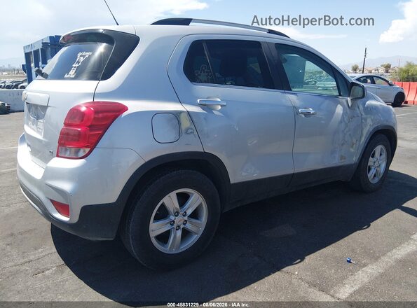 KL7CJLSB9KB963154 2019 CHEVROLET TRAX Серебряный Задняя правая четверть