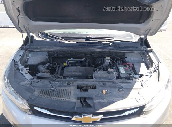 KL7CJLSB9KB963154 2019 CHEVROLET TRAX Серебряный Вид сзади