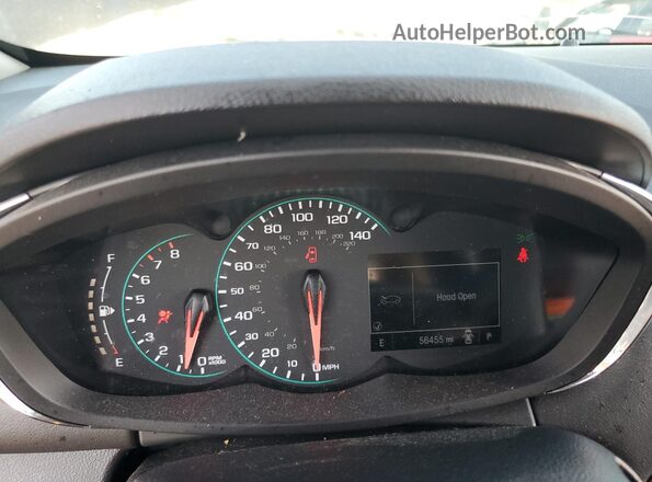 KL7CJLSB9MB325070 2021 CHEVROLET TRAX Черный Вид щитка приборов