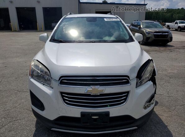 KL7CJLSBXGB683024 2016 CHEVROLET TRAX Белый Вид спереди