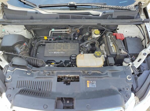 KL7CJLSBXGB683024 2016 CHEVROLET TRAX Белый Вид подкапотного пространства