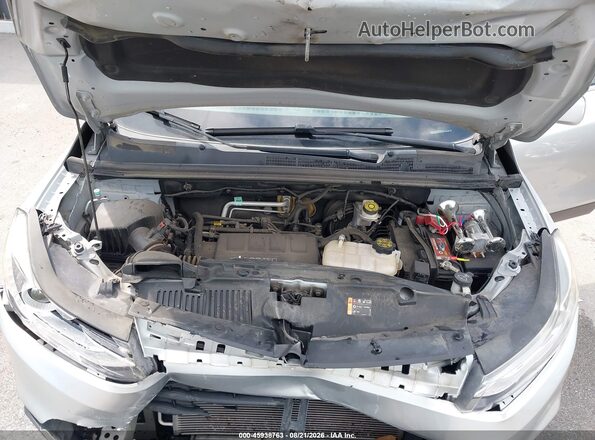 KL7CJLSBXHB222570 2017 CHEVROLET TRAX Silver Հետևի տեսք
