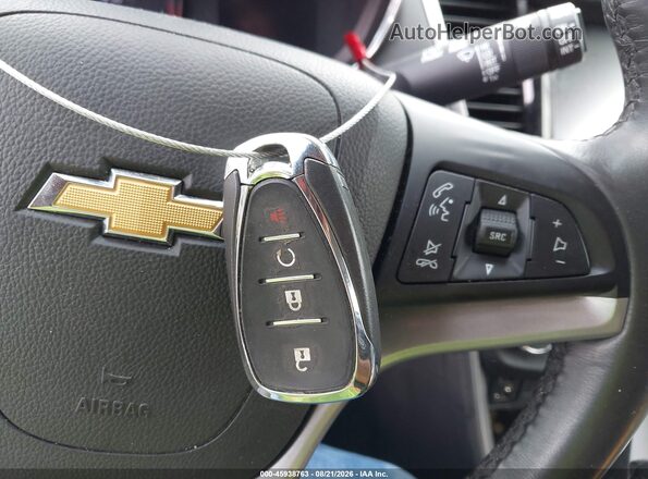 KL7CJLSBXHB222570 2017 CHEVROLET TRAX Silver Առջևի վահանակի տեսք