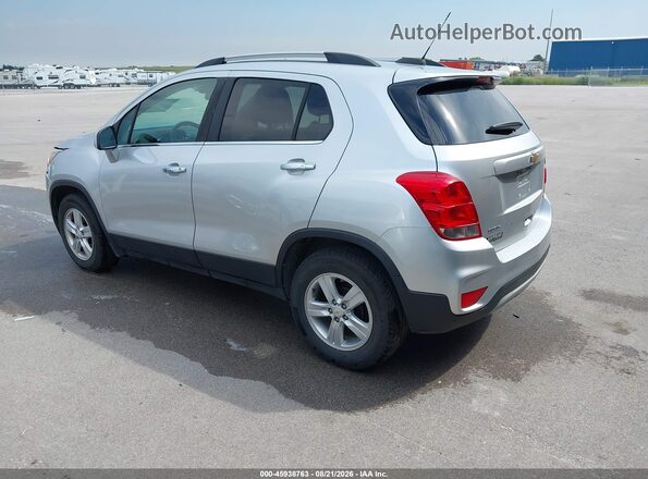 KL7CJLSBXHB222570 2017 CHEVROLET TRAX Silver Հետևի ձախ