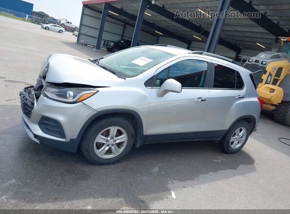 KL7CJLSBXHB222570 2017 CHEVROLET TRAX Silver 