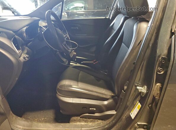 KL7CJLSBXMB309251 2021 CHEVROLET TRAX Gray წინა სალონის ხედი