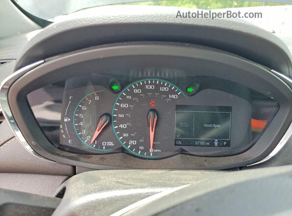 KL7CJLSBXMB309928 2021 CHEVROLET TRAX Black Սարքավորումների վահանակի տեսք