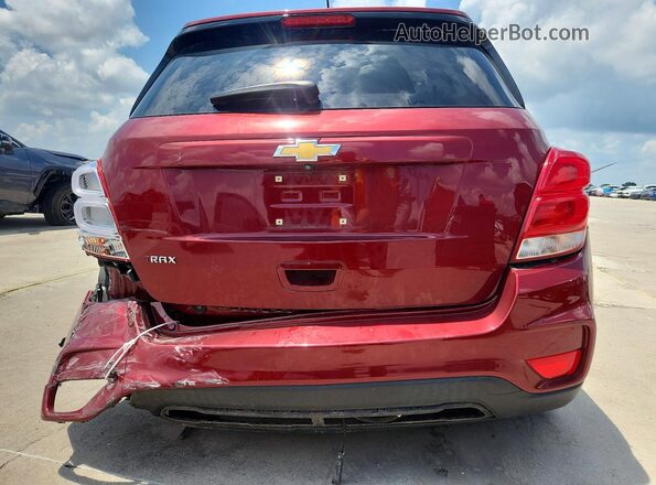KL7CJLSBXMB331539 2021 CHEVROLET TRAX Red Widok z tyłu