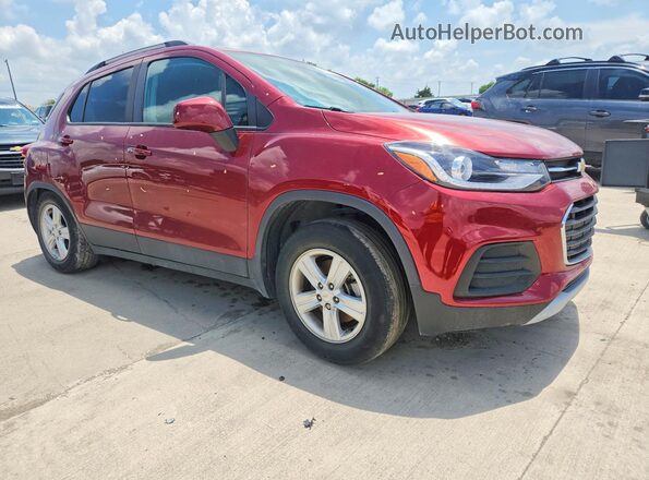 KL7CJLSBXMB331539 2021 CHEVROLET TRAX Red Przód prawy