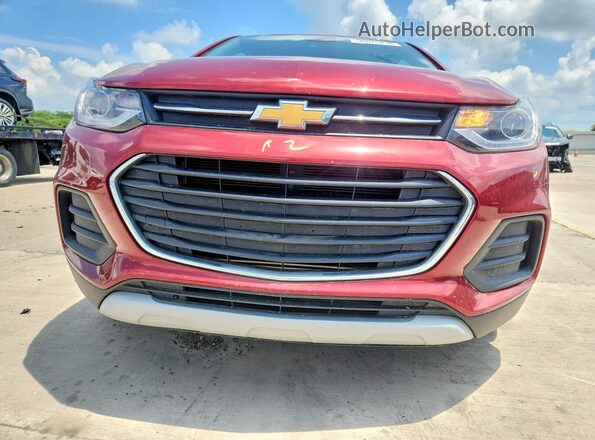 KL7CJLSBXMB331539 2021 CHEVROLET TRAX Red Widok z przodu