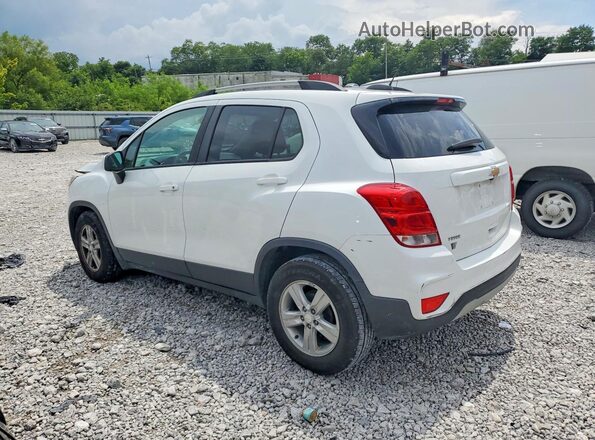 KL7CJLSM4NB508282 2022 CHEVROLET TRAX White Հետևի ձախ