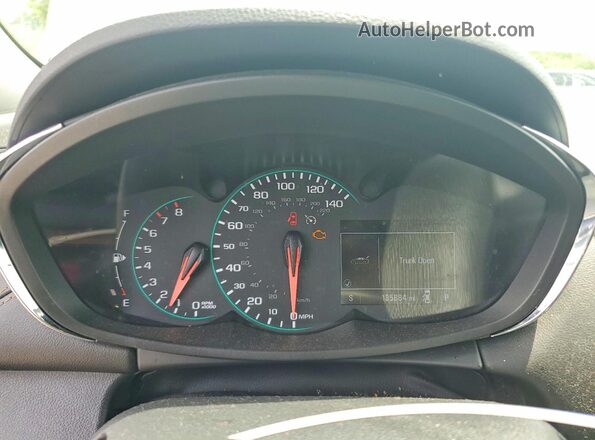 KL7CJLSM4NB508282 2022 CHEVROLET TRAX White Սարքավորումների վահանակի տեսք