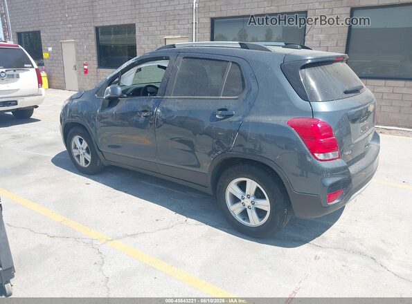 KL7CJLSM6NB566796 2022 CHEVROLET TRAX Серый Задняя левая четверть
