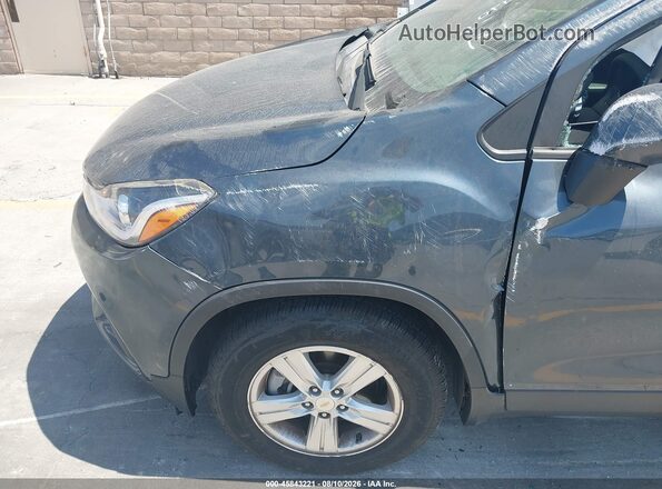 KL7CJLSM6NB566796 2022 CHEVROLET TRAX Серый Вид задней части салона