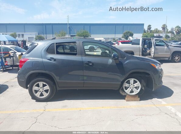 KL7CJLSM6NB566796 2022 CHEVROLET TRAX Серый 