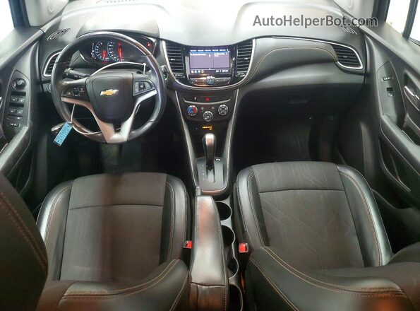 KL7CJLSMXMB375512 2021 CHEVROLET TRAX White Widok deski rozdzielczej