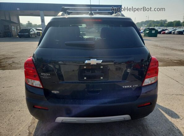 KL7CJMSB0GB650328 2016 CHEVROLET TRAX Black Вид ззаду