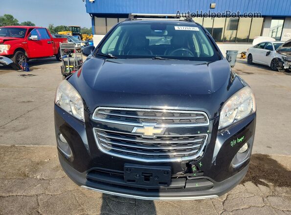 KL7CJMSB0GB650328 2016 CHEVROLET TRAX Black Вид спереду