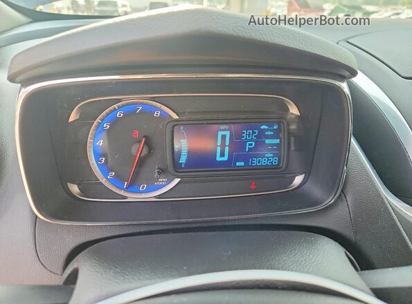 KL7CJMSB0GB650328 2016 CHEVROLET TRAX Black Вид щитка приладів