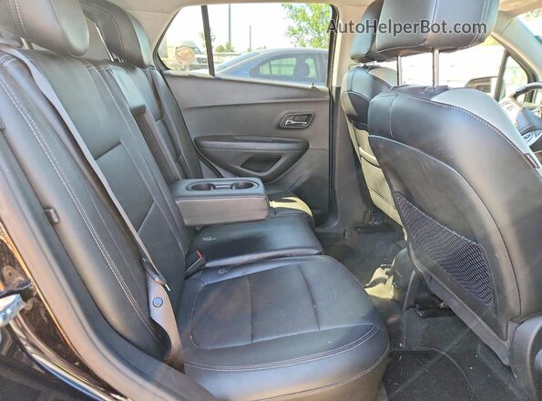 KL7CJMSB8KB745132 2019 CHEVROLET TRAX Black Вид задньої частини салону