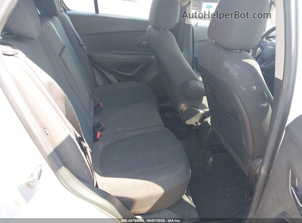 KL7CJNSB0HB139869 2017 CHEVROLET TRAX Silver VIN კოდის სტიკერის ხედი