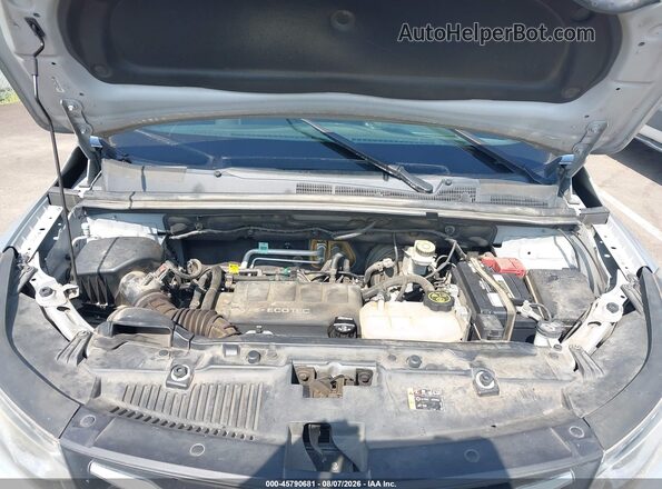 KL7CJNSB0HB139869 2017 CHEVROLET TRAX Silver უკანა ხედი