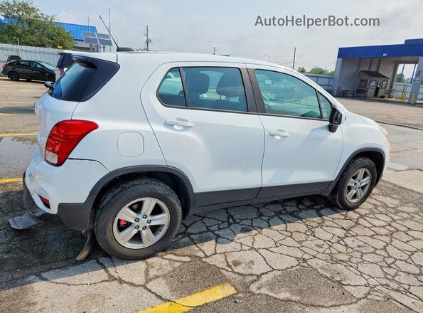 KL7CJNSB0JB698828 2018 CHEVROLET TRAX White Tył prawy