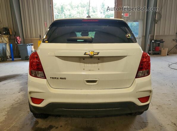 KL7CJNSB0LB073557 2020 CHEVROLET TRAX White უკანა ხედი