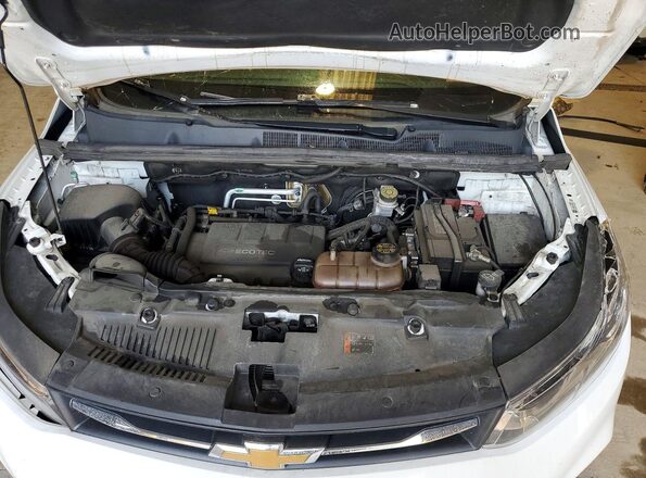 KL7CJNSB0LB073557 2020 CHEVROLET TRAX White ძრავის განყოფილების ხედი