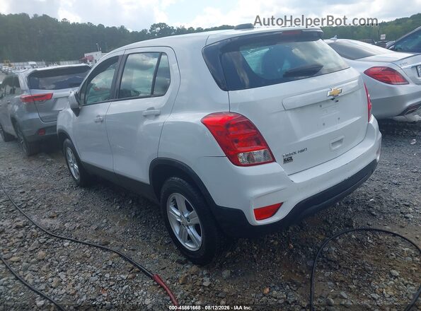 KL7CJNSB2HB182626 2017 CHEVROLET TRAX White Trasero izquierdo