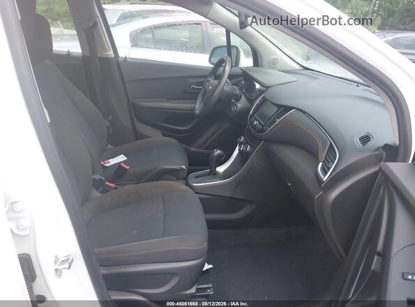 KL7CJNSB2HB182626 2017 CHEVROLET TRAX White Vista interior delantera