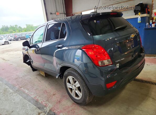 KL7CJNSB2MB350291 2021 CHEVROLET TRAX Charcoal Rear left