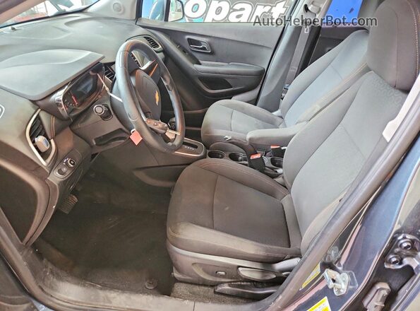 KL7CJNSB2MB350291 2021 CHEVROLET TRAX Charcoal Front interior view