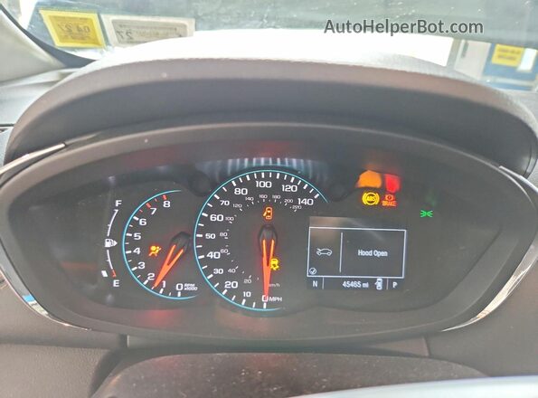 KL7CJNSB2MB350291 2021 CHEVROLET TRAX Charcoal Instrument cluster view