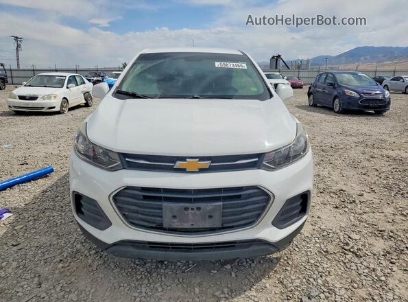 KL7CJNSB3HB217805 2017 CHEVROLET TRAX White Widok z przodu
