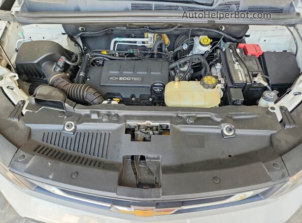 KL7CJNSB3JB717209 2018 CHEVROLET TRAX Белый Вид подкапотного пространства