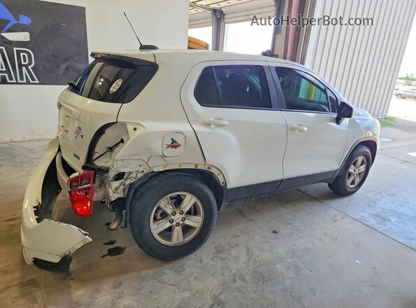 KL7CJNSB3JB717209 2018 CHEVROLET TRAX Белый Задняя правая четверть