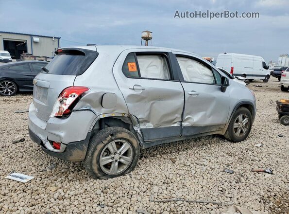 KL7CJNSB3MB360554 2021 CHEVROLET TRAX Silver Rear right