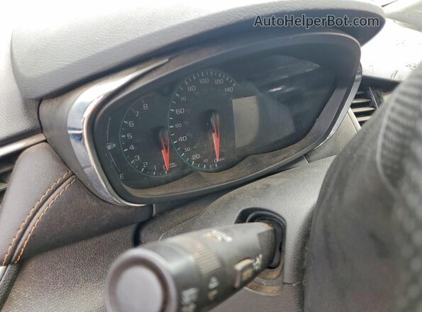 KL7CJNSB3MB360554 2021 CHEVROLET TRAX Silver Instrument cluster view